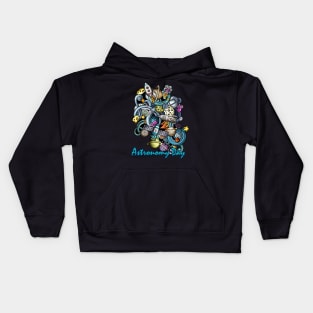 Astronomy Day Kids Hoodie